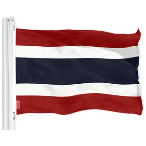 Thailand (Thai) Flag 150D Printed Polyester 3x5 Ft