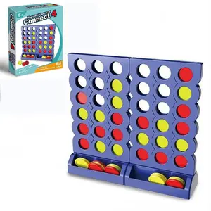 Big Size 4 in a Row Game for Kids Ages 3 for Boys Girls Teens, Family Tabletop Games Indoor & Outdoor for Yard, Lawn, Camping, Party