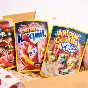 100pcs High-Gloss Mira Bag Series - Resealable Zipper Bags, Odor-Proof and Waterproof - Great for Food Storage, Crafts and Packaging - Suitable for Various Holidays, Such as Easter, Mother's Day, Father's Day, Halloween, Thanksgiving, Christmas.