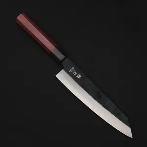 Bunka Knife – Blue Steel Red Ebony Series 215mmm/8.4in
