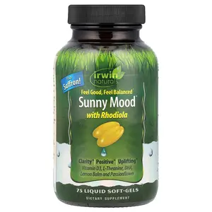 Irwin Naturals Sunny Mood® with Rhodiola, 75 Liquid Soft-Gels