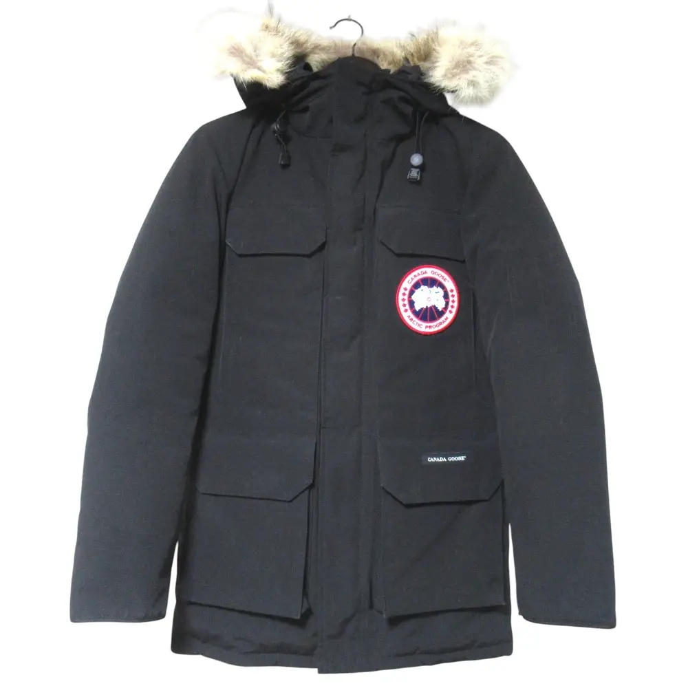 Pre-owned Canada Goose Nylon Small Leather Goods CITADEL PARKA down coat