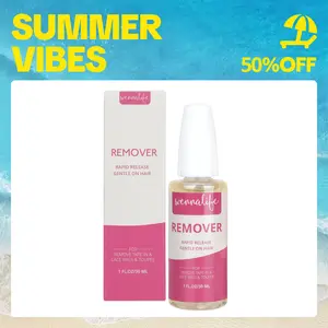 WENNALIFE Tape in Extension Remover 1 FL.OZ. (30ML) Tape in Remover Fast-Acting Wig & Toupee Gentle Effective Lace Glue Remover