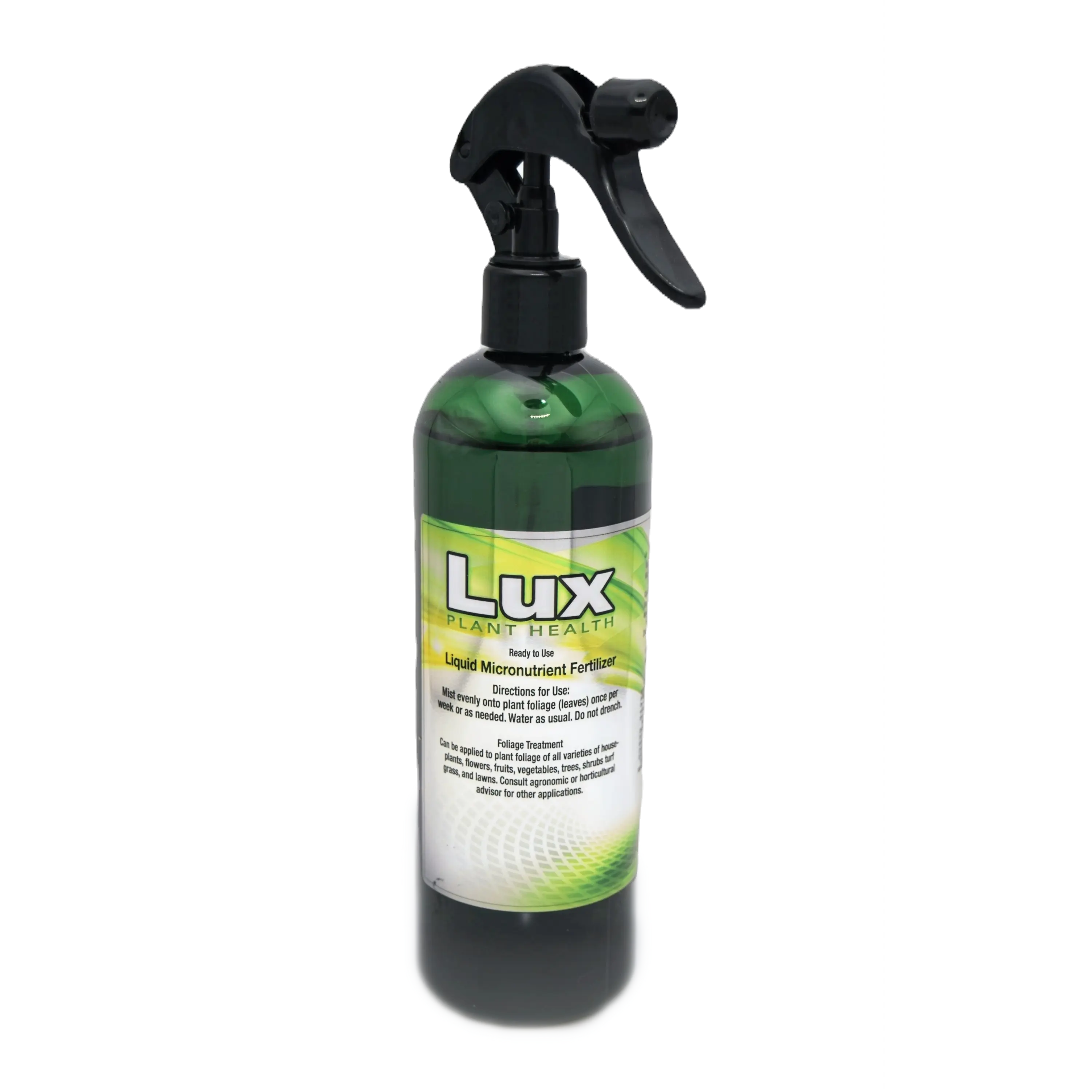 Lux Foliar Fertilier Ready-To-Use Spray for Household Plants, Garden Vegetables and Herbs, Trees, Shrubs, and Landscaping- 16 oz Spray Bottle