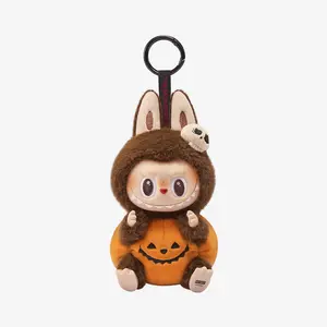 (joyceHW 0013)Happy Halloween Party Series-Sitting Pumpkin Vinyl Plush Pendant