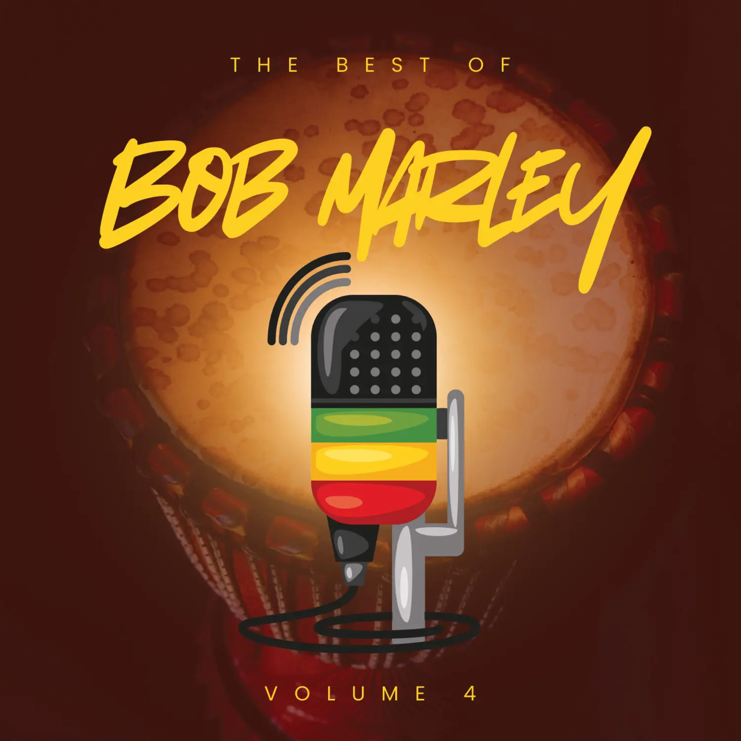 Bob Marley Reggae Music Album - Best of Bob Marley, Volume 4, 2025 Release, 12 English Songs, San Juan Music Group Audio CD, Audio Cds
