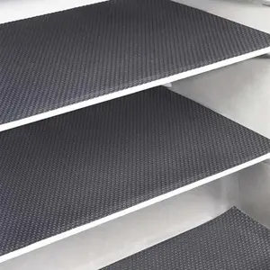 Refrigerator Liner Mat, 4-Count Non-Slip Washable Refrigerator Mats, Multifunctional Waterproof Placemats Suitable for Shelves, Countertops and Drawers