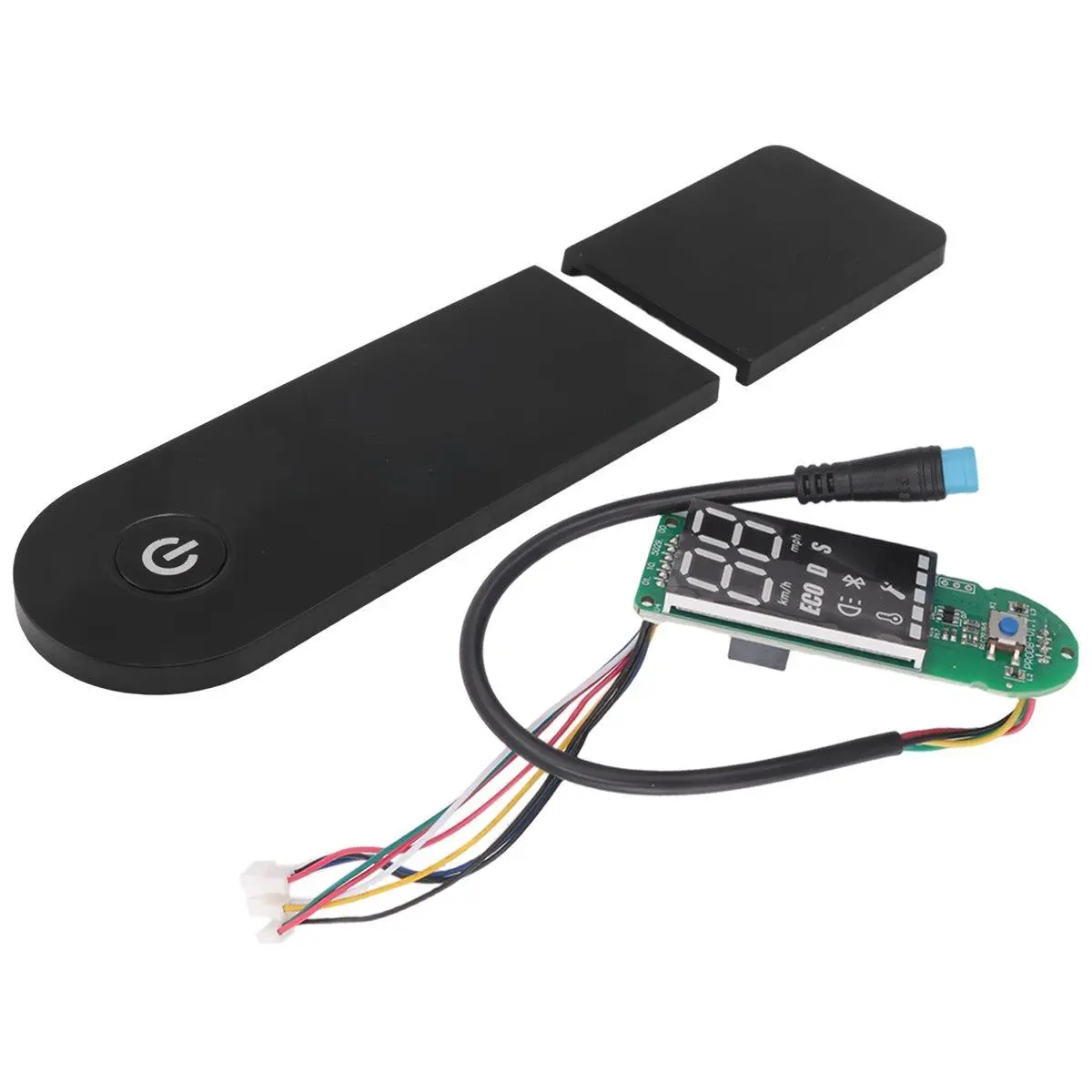 Replacement Dashboard Circuit Board for M365 & Pro Scooters, Newest Safety Upgrade with Screen Cover, Composite Material for Added Convenience, Functional, Fits M365 Pro, 1 X Replacement Cover, 1 X Circuit Board For M365 Pro Scooter