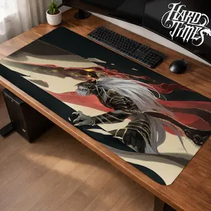 Maliketh Eldenring Gaming Mouse Pad Personal, Custome, Anime Desk Mat Extended Keyboard Pad Waterproof Non Slip Rubber Base Large Mousepad for PC Gamer Setup Desk Accessories 40x21 Inch,Office Gifts, Decor desktop