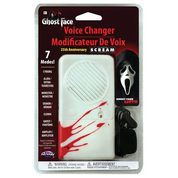 Ghost Face 25th Anniversary Deluxe Voice Changer