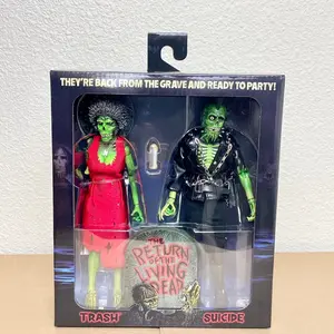 NECA The Return of the Living Dead Zombie Trash & Suicide Clothed Action Figures