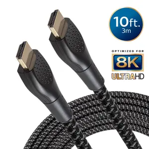 Philips Elite 8K Ultra High-Speed HDMI Cable, 10ft.