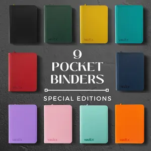 Vault X Exo-Tec Zip Binder - 9 Pocket