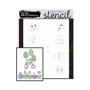 Hip Hop Hooray | Coordinating Layering Stencil