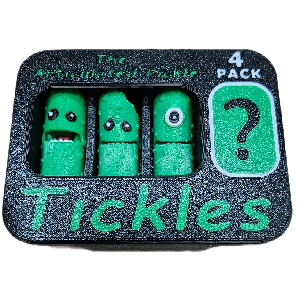 tickle pickle 4 pack w/ golden pickle!
