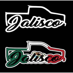 Jalisco Decal Trokita Decal Car Window JAL Vinyl Sticker Mexico Trucking Mexican
