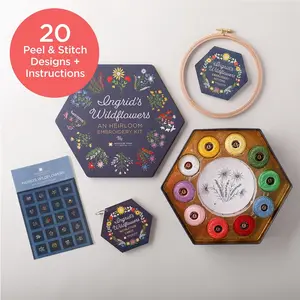 Ingrid's Wildflowers - An Heirloom Embroidery Kit by Missouri Star