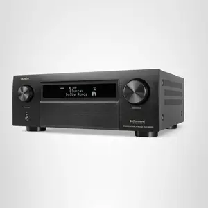 Denon AVR-X6800H 11.4 Channel AV Receiver - 140W/Ch Surround Sound, Built-in HEOS, WiFi, Bluetooth - Dolby Vision, HLG, HDR10+, Dynamic HDR, Dolby Atmos Height Virtualization - Home Audio Receiver & Amplifier