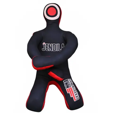 Jendila MMA Grappling Dummy Jiu Jitsu 6 FT Unfilled Wrestling Practice Equipment for Solo or Group Sessions with Manufacturer Warranty