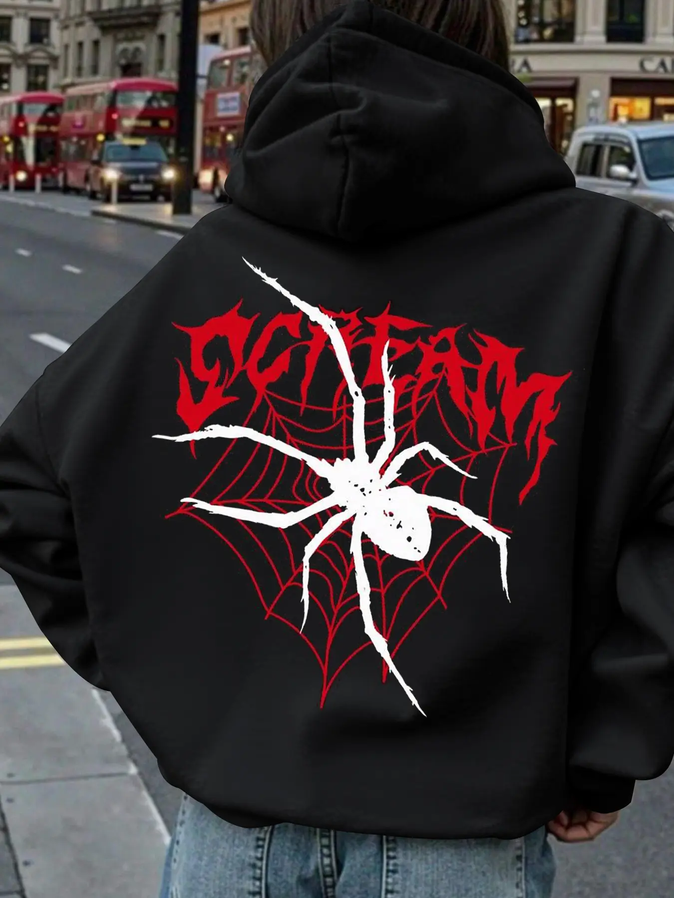 あ*ん様 HELLSTAR パーカー ブラック Mサイズ　 spyder tra Spider Hoodies Hellstar - TikTok Shop