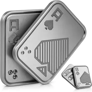 Magnetic metal fidget spinner toy, manual spinning stress relief toy, easy to carry, perfect choice for relaxation from work and daily anxiety