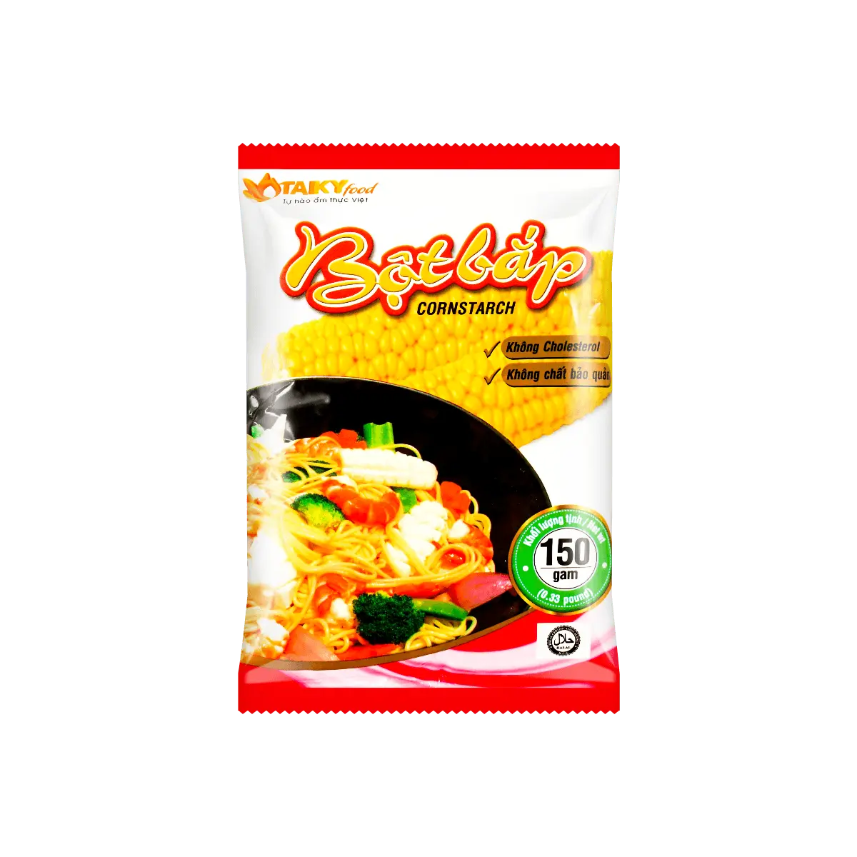 TAKY Vietnamese Corn Starch 150g - Premium Baking & Cooking Ingredient TAKY Vietnamese Corn Starch 150g - Premium Baking & Cooking Ingredient
