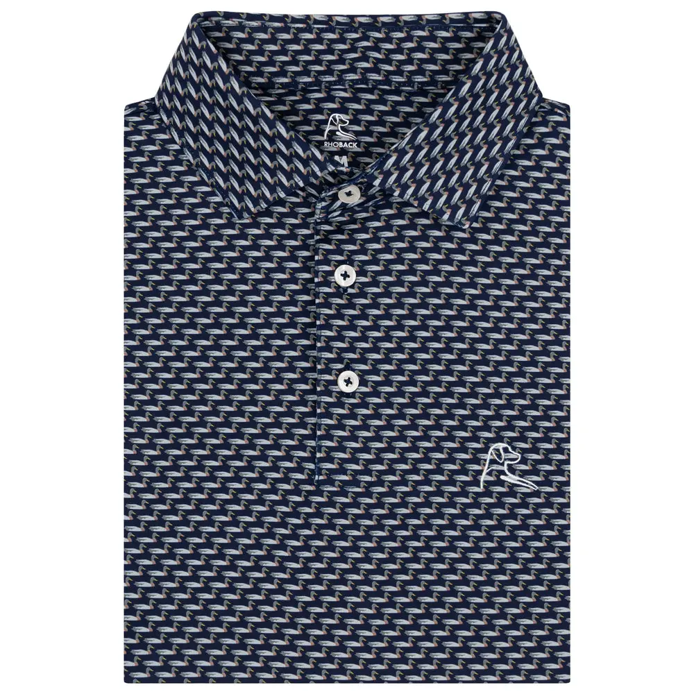 The Decoy Men's Short Sleeve Collegiate Polo
