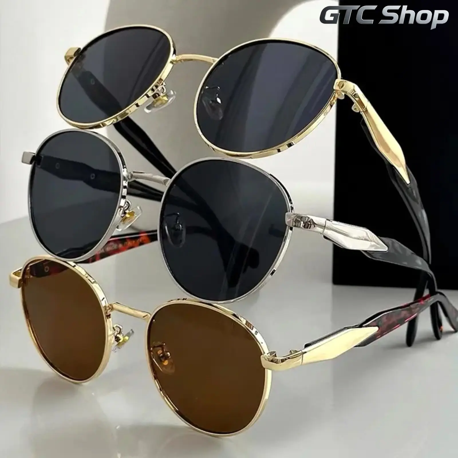 Women's 3-Piece Semi-Rimless Oval Metal Alloy Sunglasses - Trendy Retro Street Style, Lightweight Slim Frame, UV Protection Lenses, Fashion Eyewear for Daily Wear, Summer Outfits, Women's Sunglasses