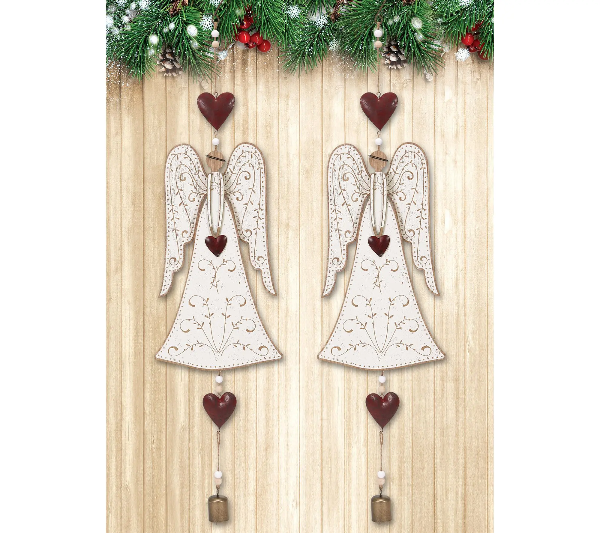 Sunset Vista Designs Angel Hanging Buddy Set of 2