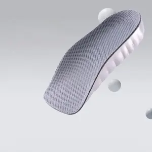 Unisex Hidden Heel Lift Insoles – Discreet 2.5cm Height Boost, Ergonomic Arch Support, Seamless Fit for Summer Use Unisex Shoe Inserts - Footwear Orthotic shoe accessories breathable heightening insole