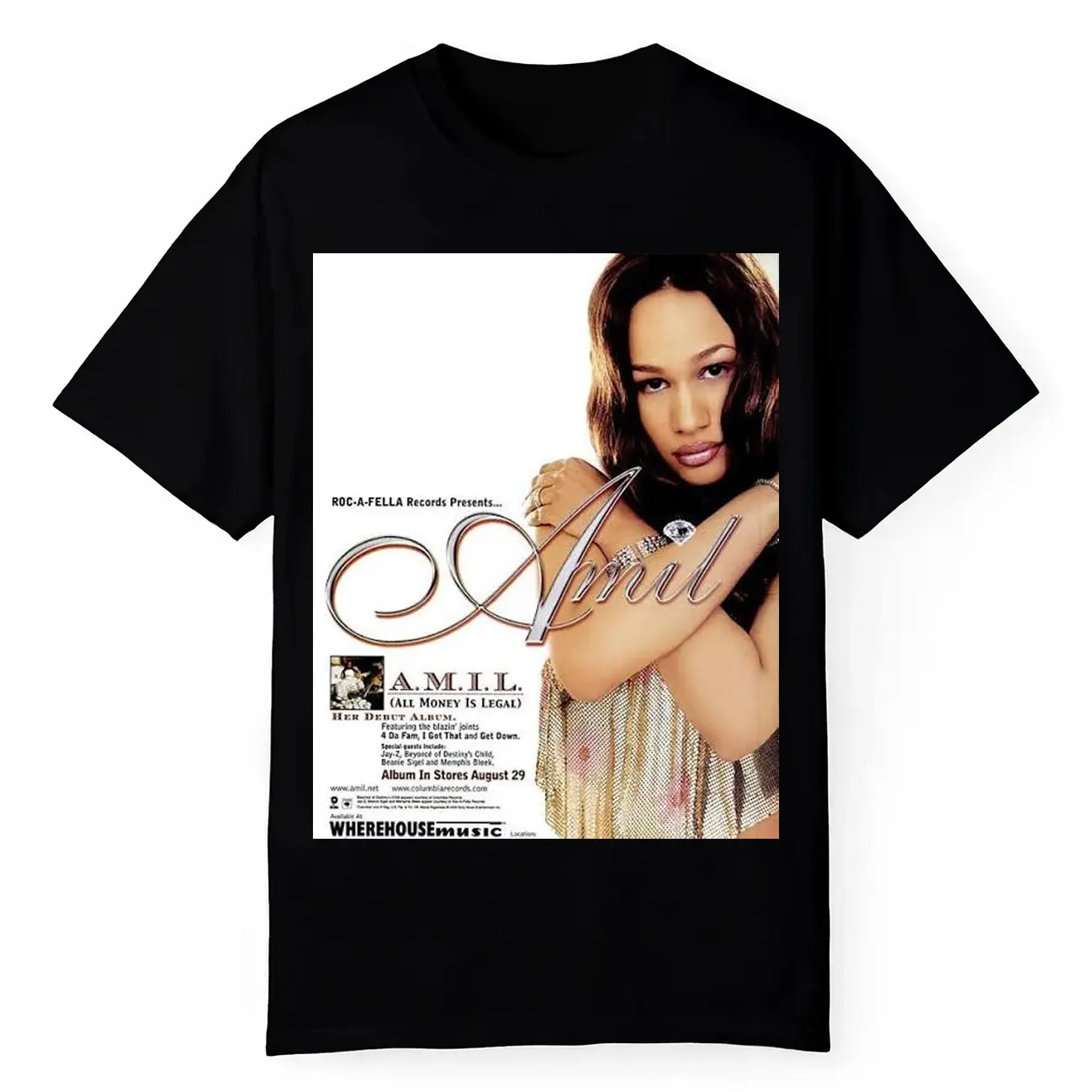 Amil Kahala Whitehead Rapper Shirt