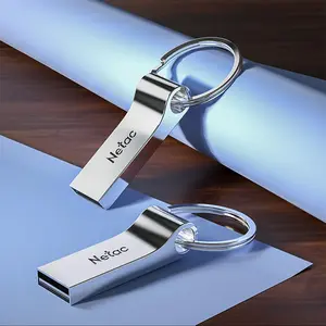 Netac U275 32G USB Flash Drive, 1 Count Portable Flash Drive, Plug and Play Flash Drive, Support USB 2.0, Lightweight and Compact Storage Disk for Business Office