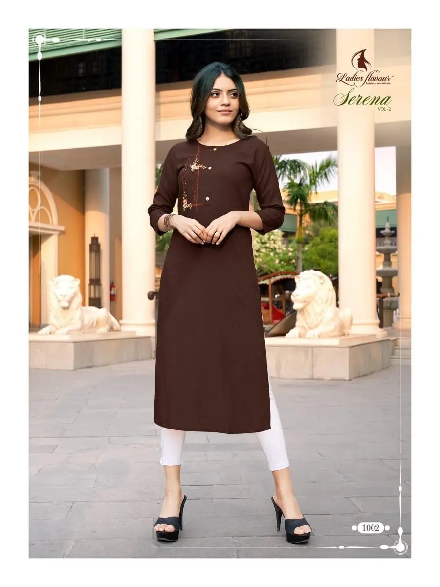 Sarena Vol2- Traditional Cotton Kurti - Ethnic Wear for Women-04