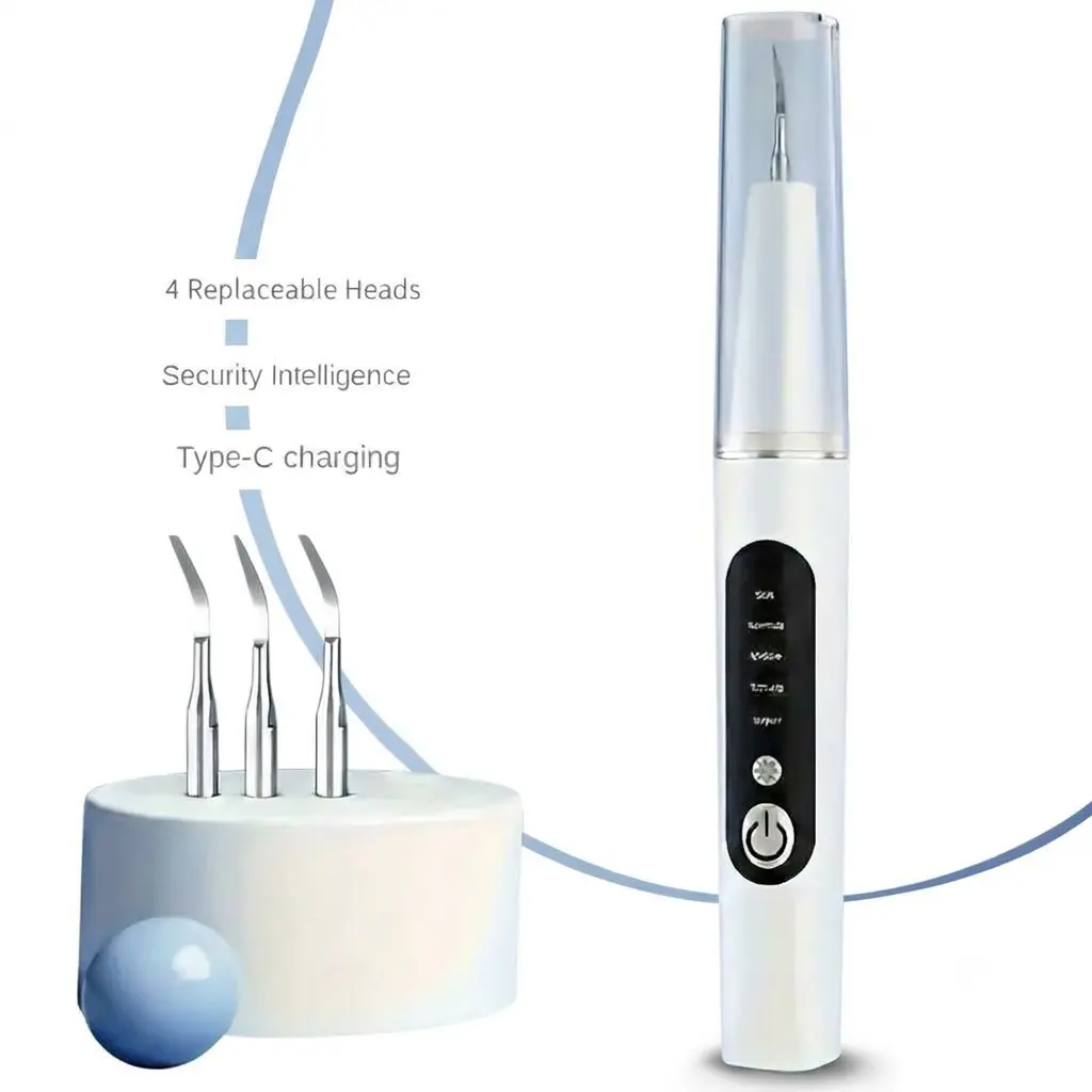 Electric Dental Scaler, Plaque Remover for Calculus & Stain Removal, Whitening Mode Oral Care Cleansing Tool, Tartar Remover For Teeth, Teeth Plaque Remover Tool