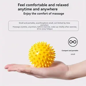 Fitness Yoga Massage Ball, Portable Shoulder Massage Roller, Non-Electric, Fascia Release, Deep Tissue Trigger Point Massage