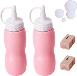 Magic Fog Bubble Wand, New Touchable Fog Bubble Machine, Interactive Smoke Bubbles Machine with Bubbles Gloves for Outdoor Party, Parent-Child Interaction (Bubble Liquid Refill + Atomizer-B),summervibes tiktokshopspringglowup