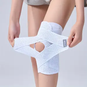 Enhanced compression knee pad, Knee compression sleeve, that is stable, breathable, and adjustable for knee support, with its tailored design, holiday or birthday gift, suitable for both men and women