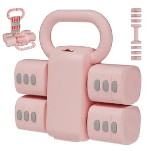 Adjustable Dumbbell Set , Adjustable Weight set, Anti-slip Handle, 4in 1 Free Weights Dumbbells Set for women at home, 22lb/11lb, for Home, Office, Gym Exercise Training