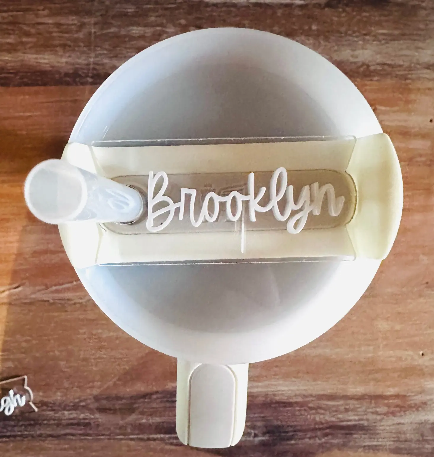 Personalized 3D Name plate for your H2.0 cups! 20, 30 or 40 oz Personalized 3D Name plate for your H2.0 cups! 20, 30 or 40 oz
