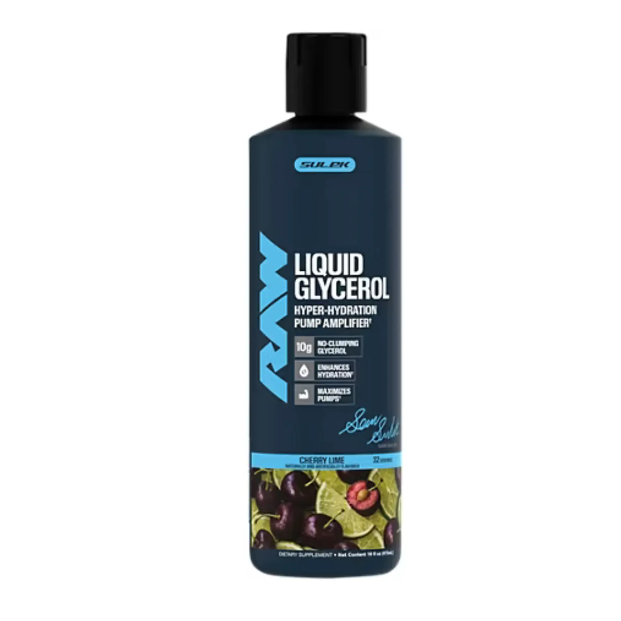 Raw Nutrition Natural Liquid Glycerol - Non-Stimulant Pump, Health & Wellness Healthcare Supplement