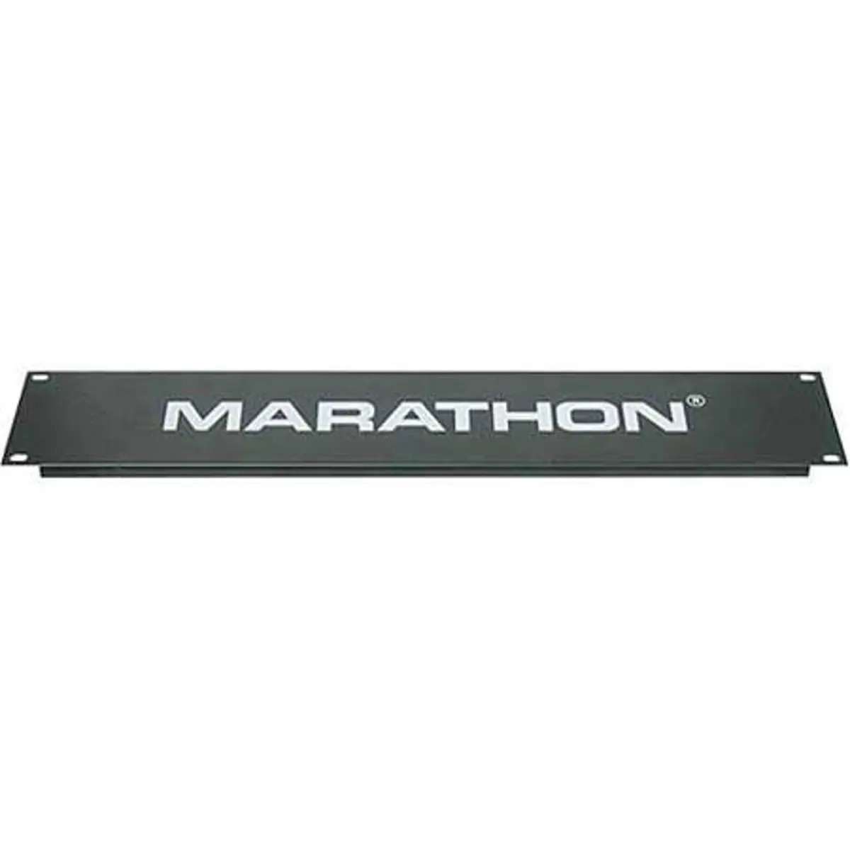 Marathon 2U Blank Rack Panel, Durable Metal Home Organizer Storage Rack Equipment with Accessories