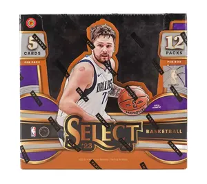 Panini Select NBA Hobby Box 2023/24 for Sports Card Enthusiasts with 12 Exclusive Prizms and Autographs