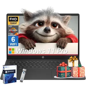 2026 HP Business & Study Laptop |   Win11 Pro | up tp 32GB RAM,512GB SSD | AMD Ryzen 7 | 15.6" FHD | Numeric Keypad | Webcam | Bundle Accessory