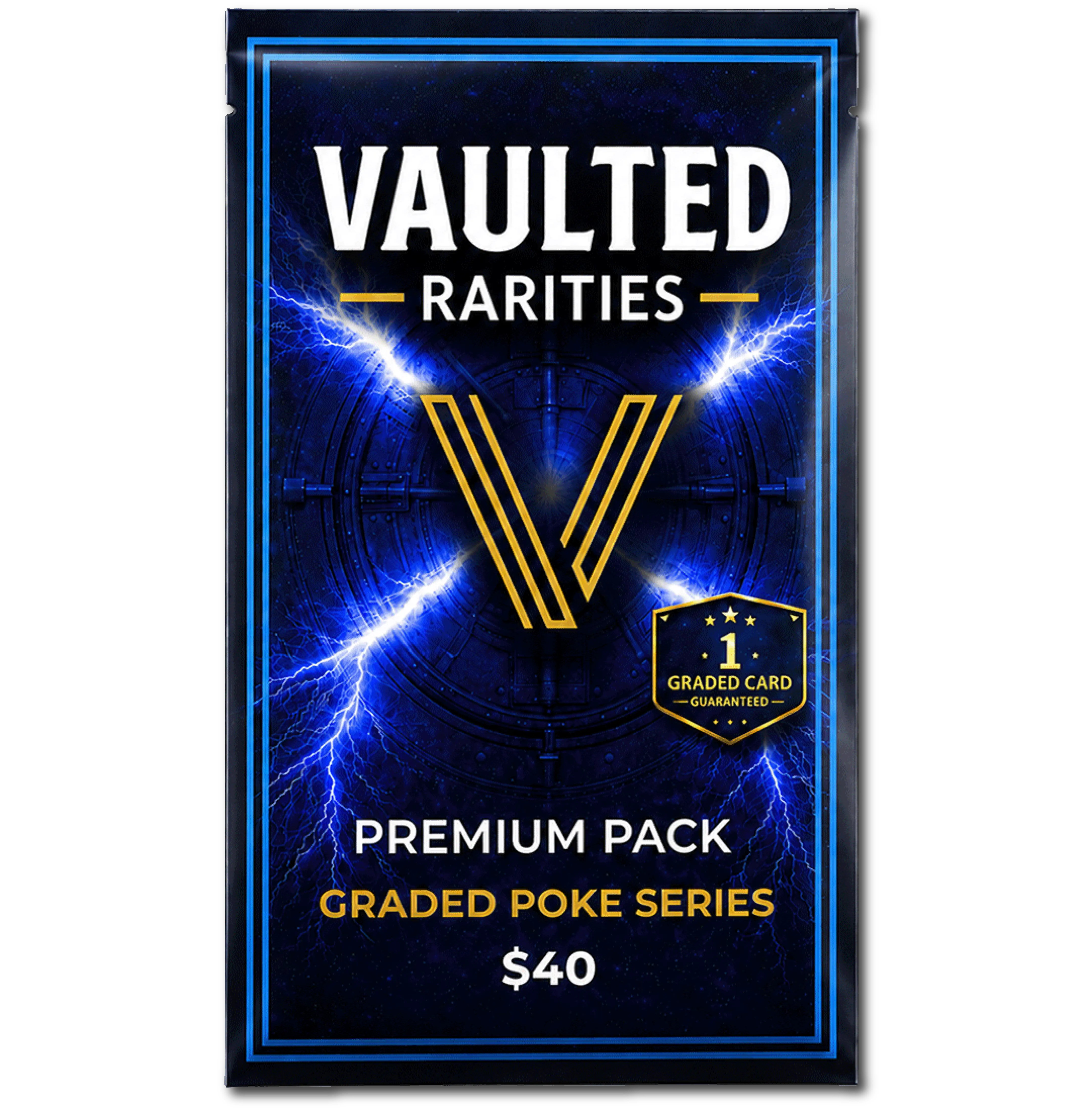 Vaulted Rarities Graded Poke Series Premium Pack
