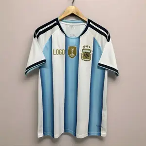 Argentina National Team 2026 WC Fan Version Home, Short Sleeve Jersey