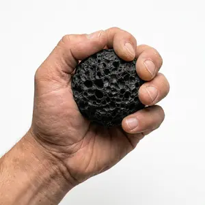 Natural stone texture grip training device  Enhances hand strength  Helps form calluses