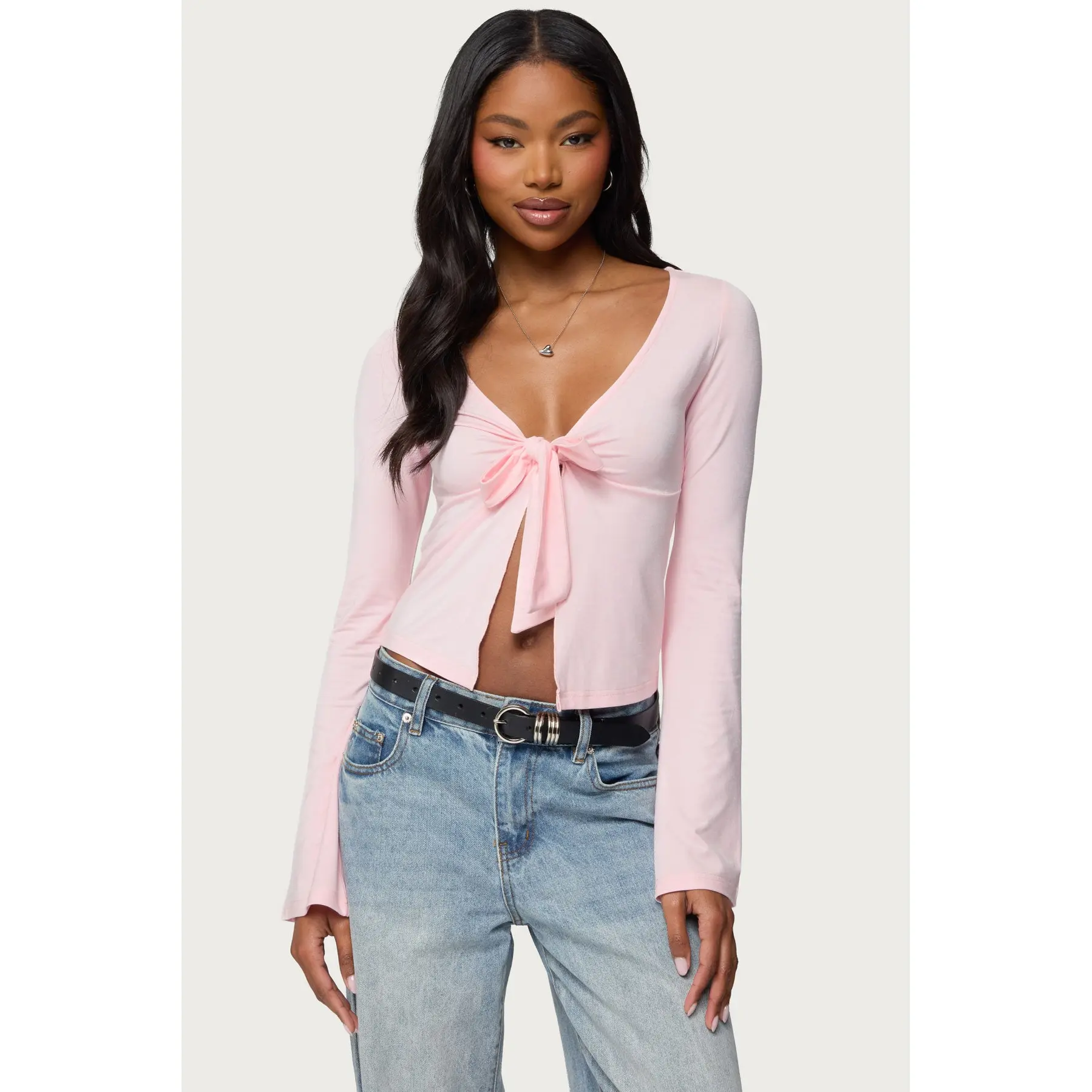 Scarlette Tie Front Top Scarlette Tie Front Top