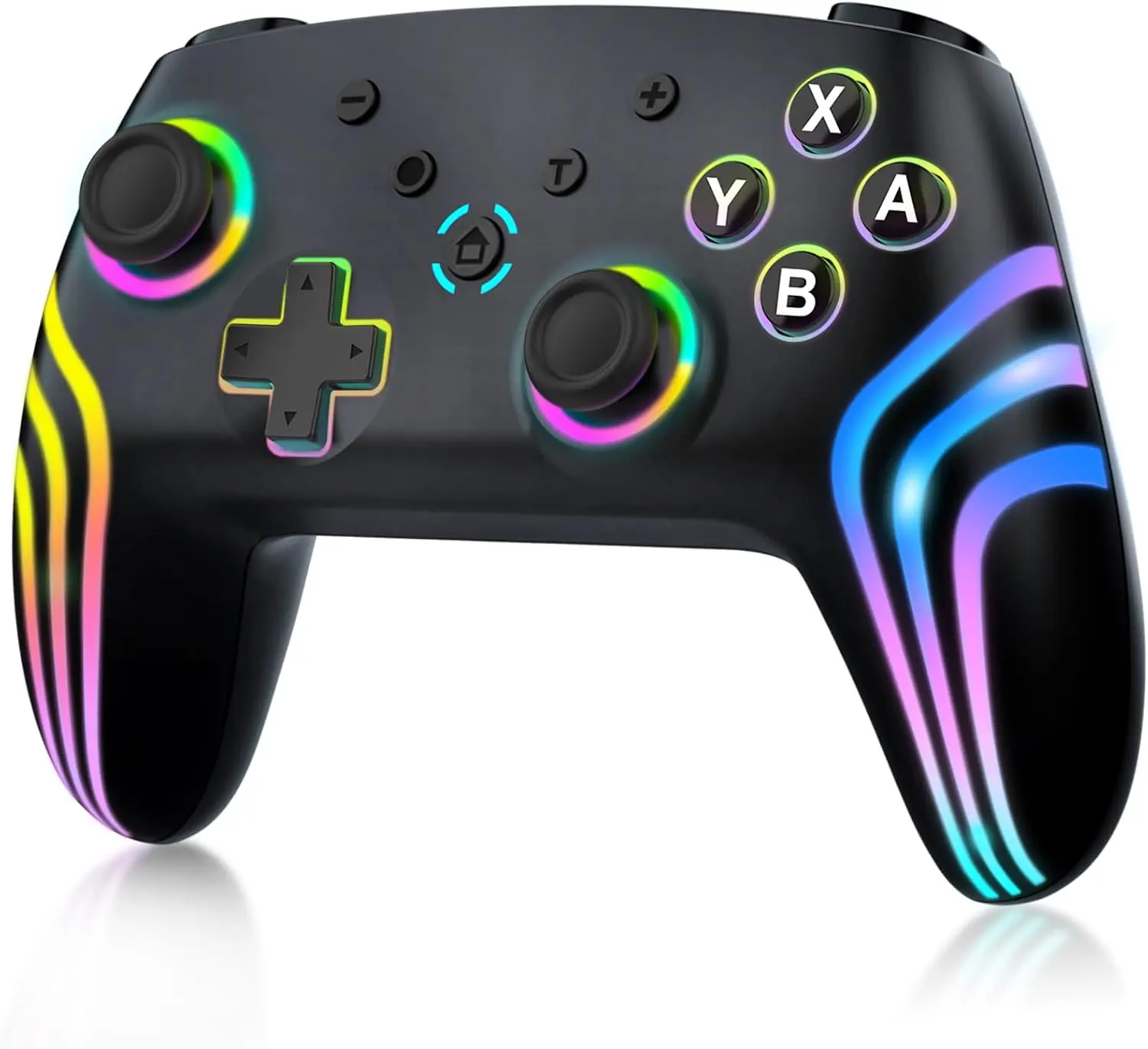 Wireless Bluetooth Game Controller with Dual Vibration Feedback No Drift Comfortable for PS5 PC Tablets Universal Compatibility Six-Axis Motion Control High-Speed Bluetooth 5.0 summerwins