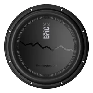 AudioControl EPICX12D4 EPICX Series Car Audio 12" Subwoofer, 500 Watt RMS/750 Watt Max, 4 Ohm, Dual Voice Coil (DVC)