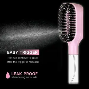 2in1 Spray Hair Brush with mister